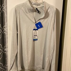 SOYBU Men Sweater Light Gray, Size L and Blue size L NWT